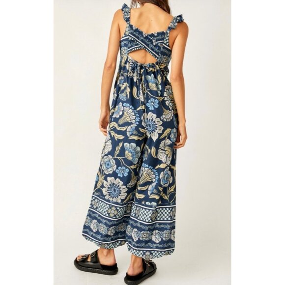 Free People Bali Albright Jumpsuit NWT XS $148 - Picture 2 of 11